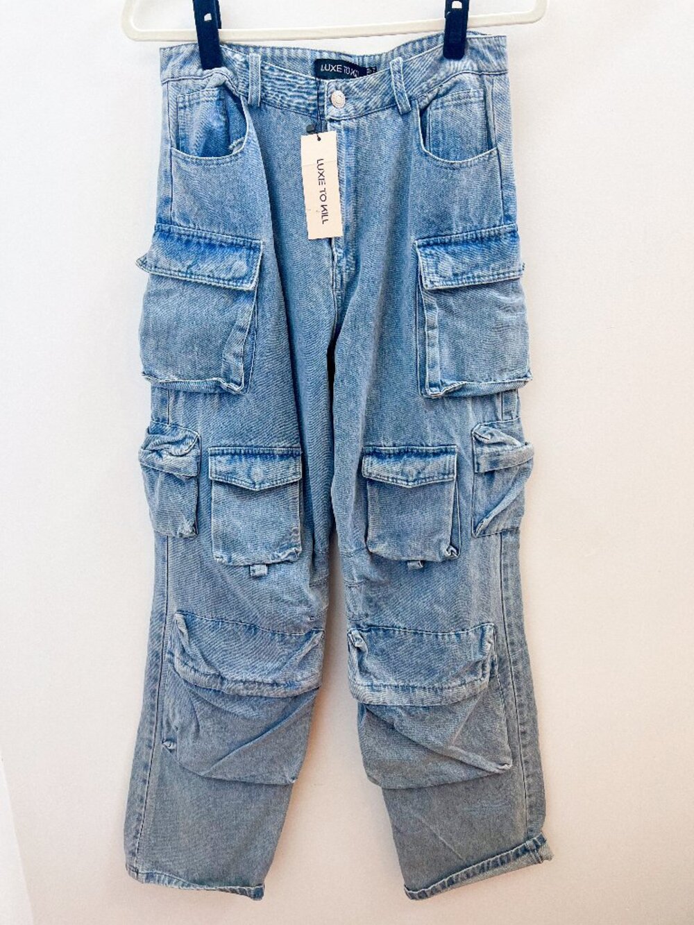 Luxe To Kill Cargo Jeans - Size 6, NWT
